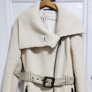 Vintage Mackage Wool Coat off-white